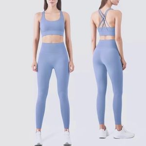 Baby Blue Workout Set